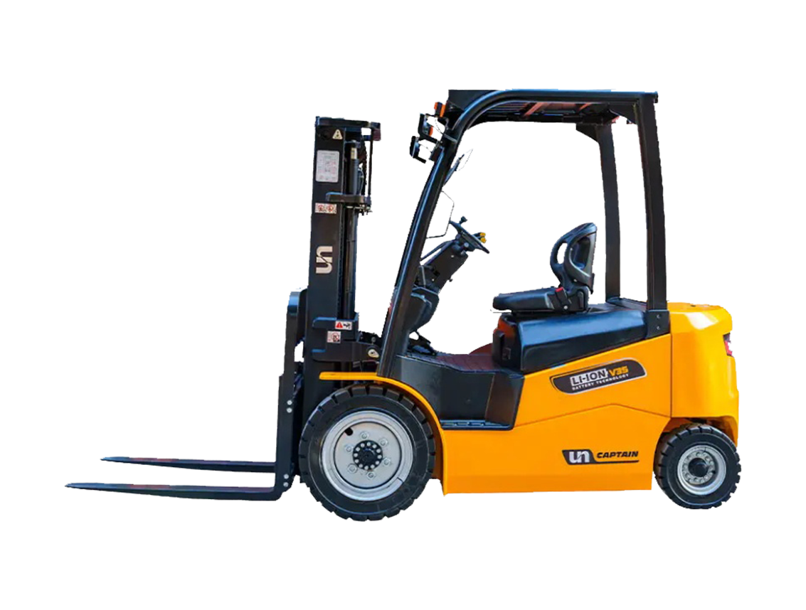 UNFORKLIFT V SERIES 1.5-3.5T 4 WHEEL ELECTRIC FORKLIFT